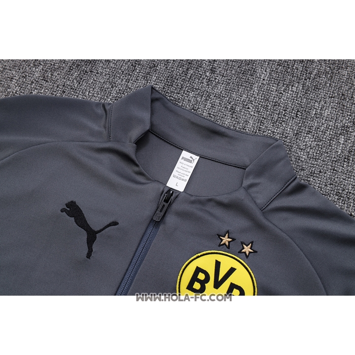 Chandal de Sudadera del Borussia Dortmund 2022-2023 Gris
